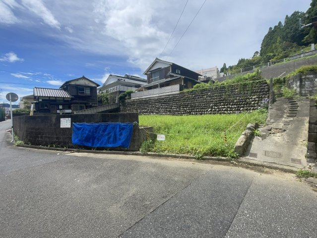 北小路土地の前面道路含む現地写真