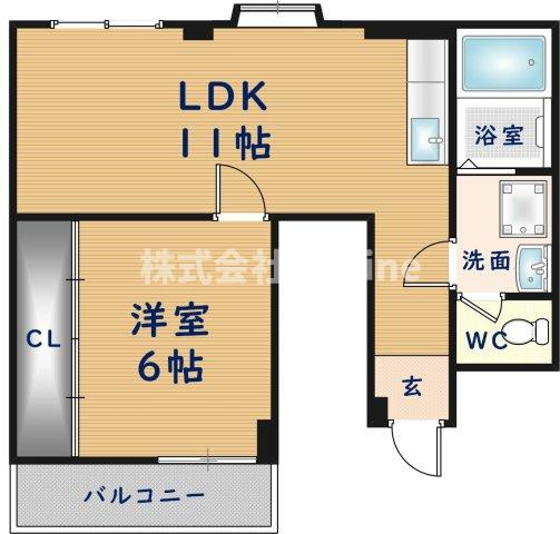 【間取り】 | エクセル花園A棟