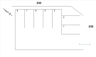 【区画図】 | 佐々木駐車場