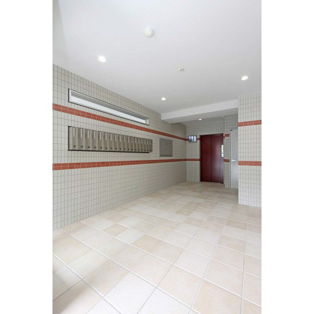 熊本市中央区水前寺３丁目の賃貸マンションのロビー