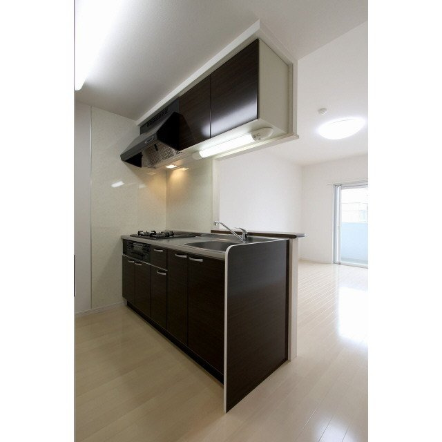 熊本市中央区水前寺３丁目の賃貸マンションのキッチン