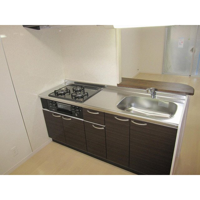 熊本市中央区水前寺３丁目の賃貸マンションのキッチン