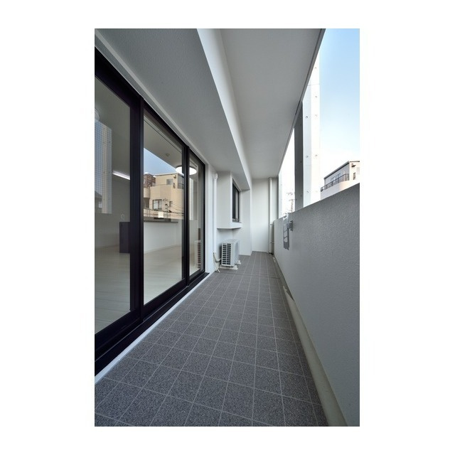 熊本市中央区八王寺町の賃貸マンションのバルコニー