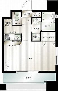 【間取り】 | エンクレスト薬院