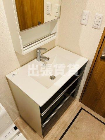 仲介手数料0円Laforeの洗面所