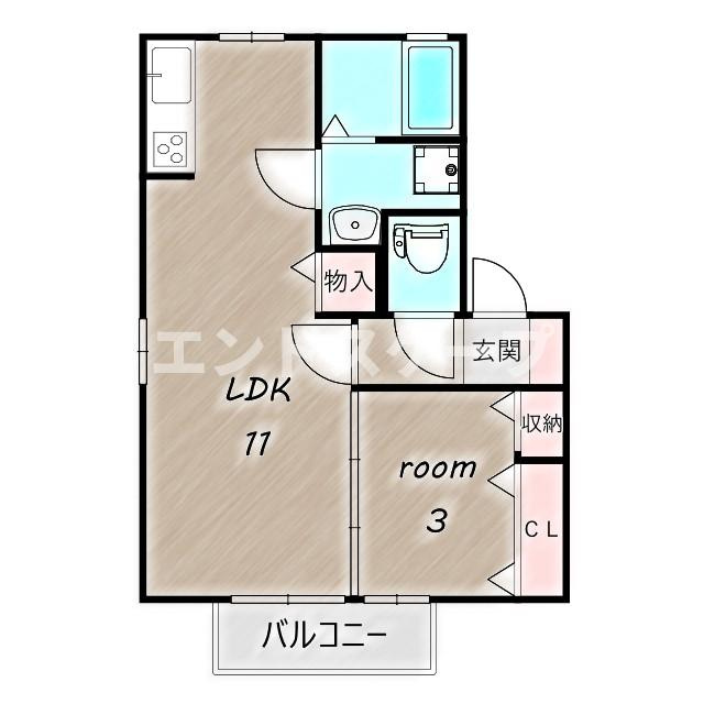 ア・プリオリの間取り|高崎、前橋エリアのお部屋探しはエンドスケープまで！お客様の理想お聞かせ下さい♪