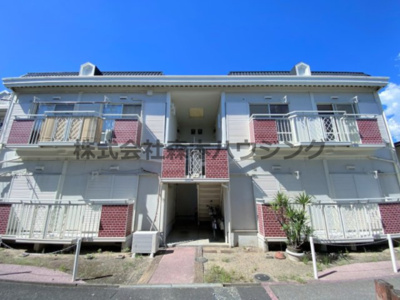 【外観】 | 　石橋ハイツB | 外観は落ち着いています