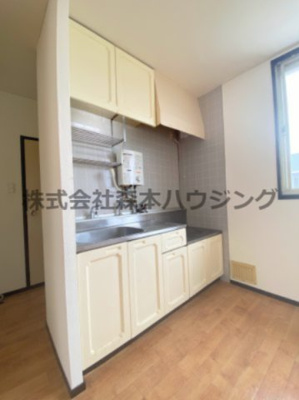 【キッチン】 | 　石橋ハイツB | お料理しやすいキッチンです