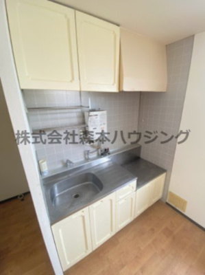 【キッチン】 | 　石橋ハイツB | 使いやすいキッチンです