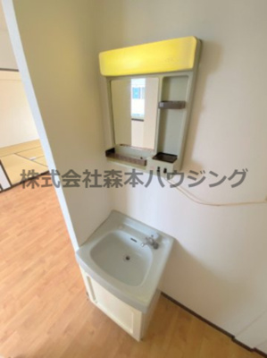 【独立洗面台】 | 　石橋ハイツB | 独立洗面台です