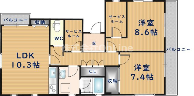 【間取り】