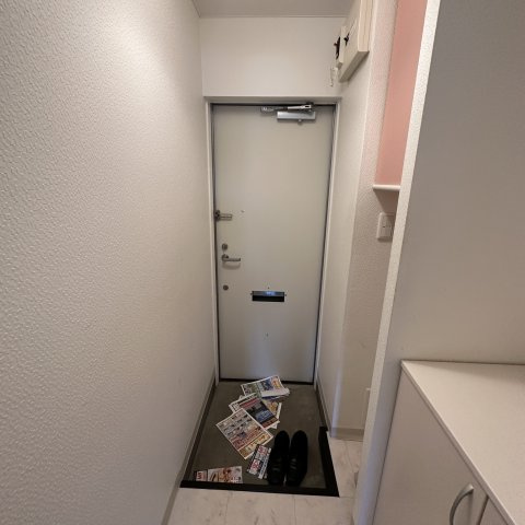 マンションプレビアの玄関