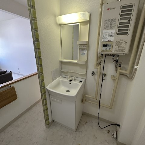 マンションプレビアの洗面所