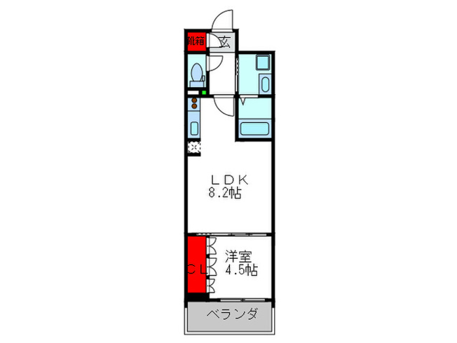 【間取り】 | アーバネックス心斎橋