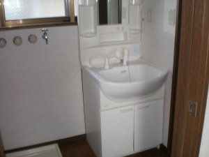 【洗面所】 | ＡＰ森 | 使いやすい洗面所です