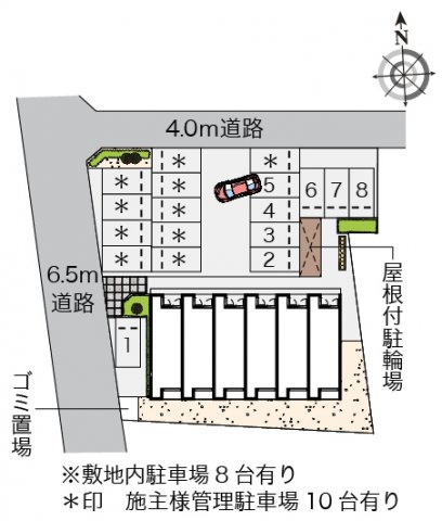 レオネクスト桜の玄関