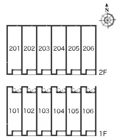 レオネクスト桜のエントランス