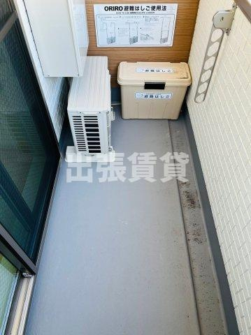 仲介手数料0円ベネフィス港楽のバルコニー