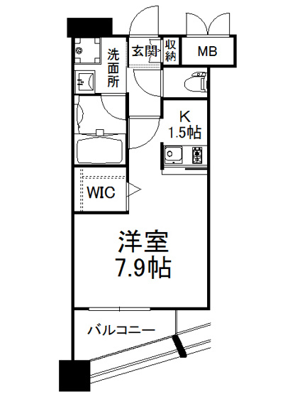 【間取り】 | エンクレスト天神シティ