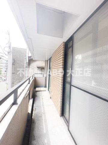 ハーバーウィンズ天保山のバルコニー