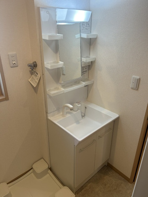 シャワー付き洗面台