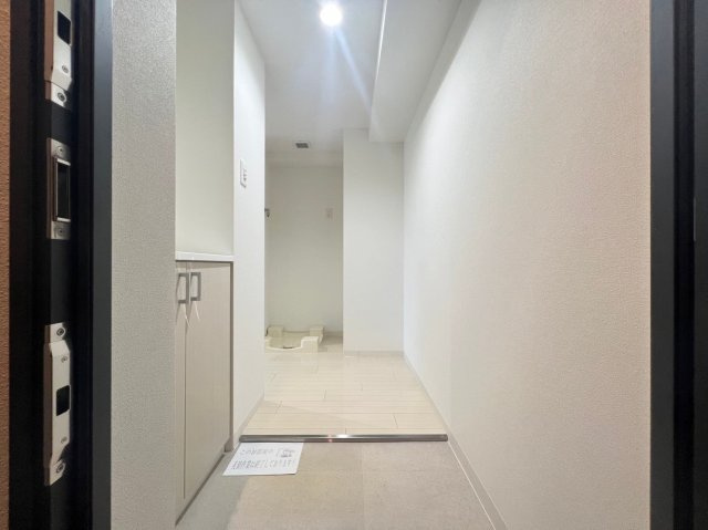 エグゼ天王寺Ⅱの玄関