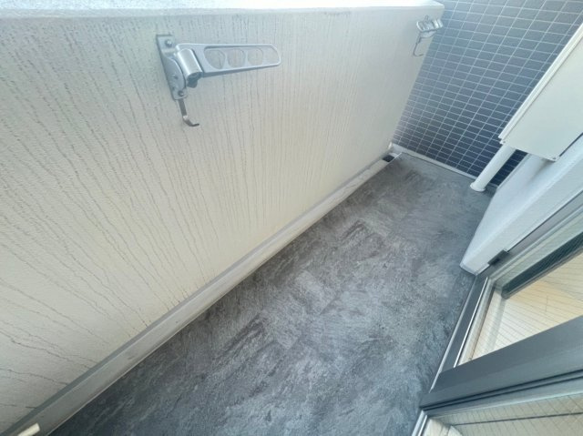 エグゼ天王寺Ⅱのバルコニー
