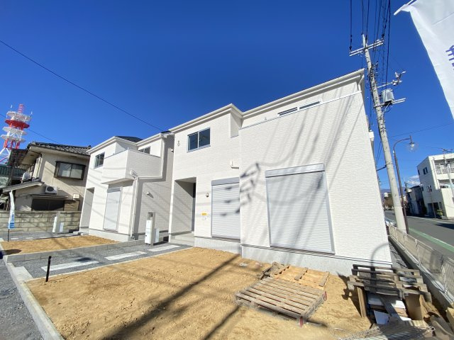 新築　前橋市若宮町23-1期　LIGNAGE　1号棟の外観|現地写真　前橋市若宮町23-1期　LIGNAGE