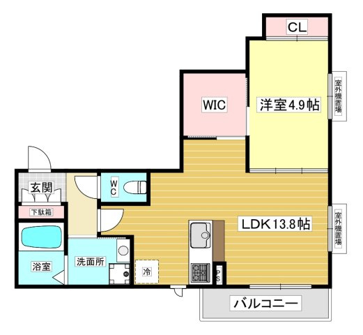【間取り】 | ブランコート西宮北口