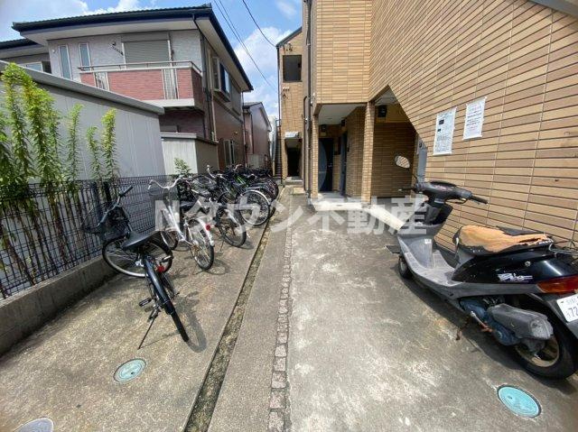 【その他共用部分】 | オークヴィラ黒川 | 駐輪・バイク置場です