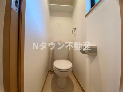 【トイレ】 | オークヴィラ黒川 | 清潔感のあるトイレです