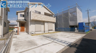 【外観】 | 笛吹市石和町広瀬 新築戸建全2棟2号棟 敷地面積201.36平米