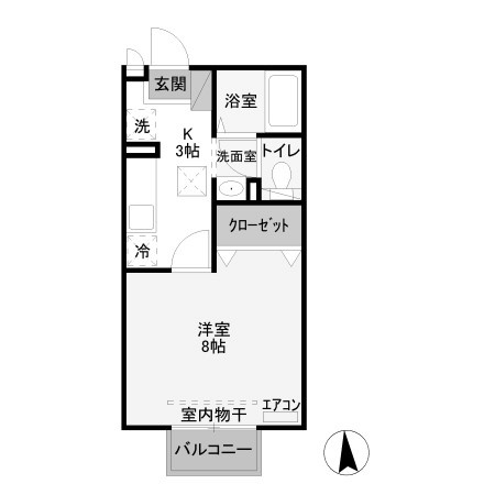 【間取り】 | アンジェリークB | アンジェリーク　Ｂ