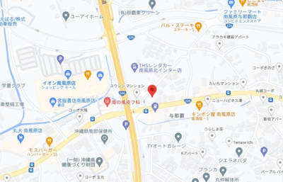 【地図】 | 与那覇パーキング（南風原）№2