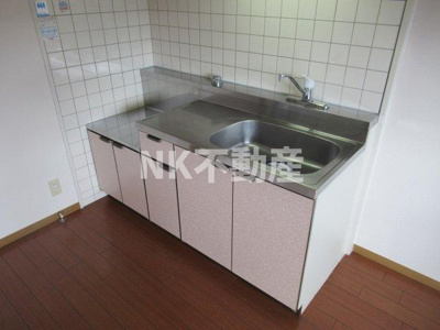 【キッチン】 | ヴィルヌーブ・ソシア（吉田賃貸） | キッチンでお料理をお楽しみください