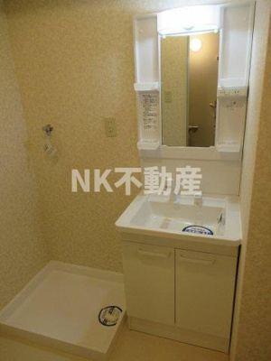 【洗面所】 | ヴィルヌーブ・ソシア（吉田賃貸） | 洗面所です