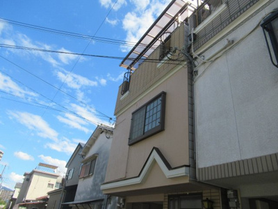 【外観】 | 御厨南2丁目貸家（八戸ノ里賃貸） | 外観もきれいです