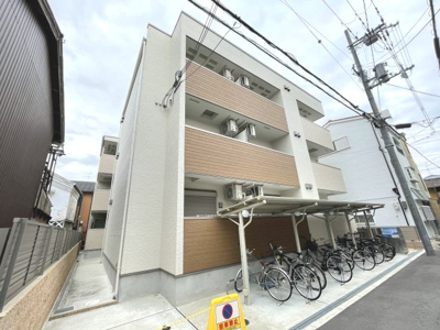 【外観】 | JR 大阪環状線 桃谷駅 3階建て 築3年