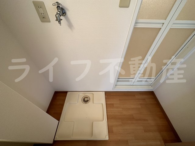 M’sCourtの洗面所|脱衣スペースもあります