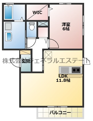 クレヴィアメゾンの間取り