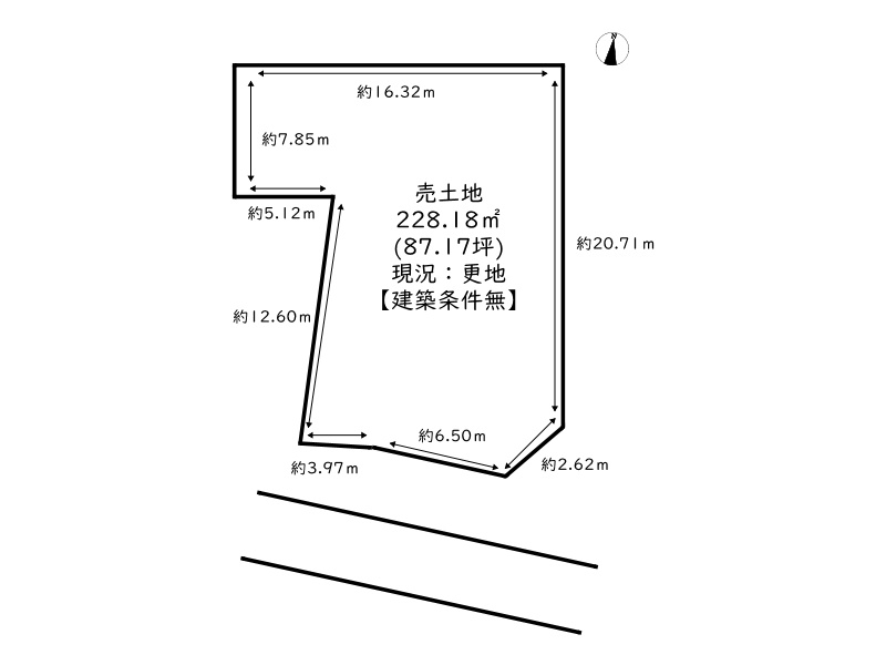 姫路市的形町的形／売土地