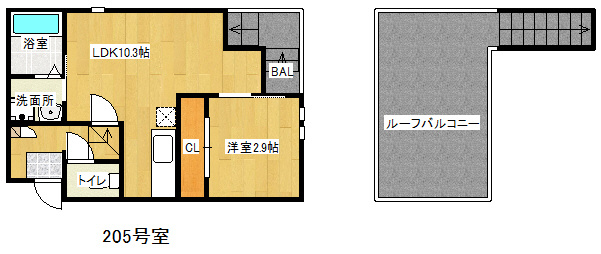 【間取り】 | Grandtic At Ease 大橋　★プライスホームならHPに全物件の初期費用掲載中です！★
