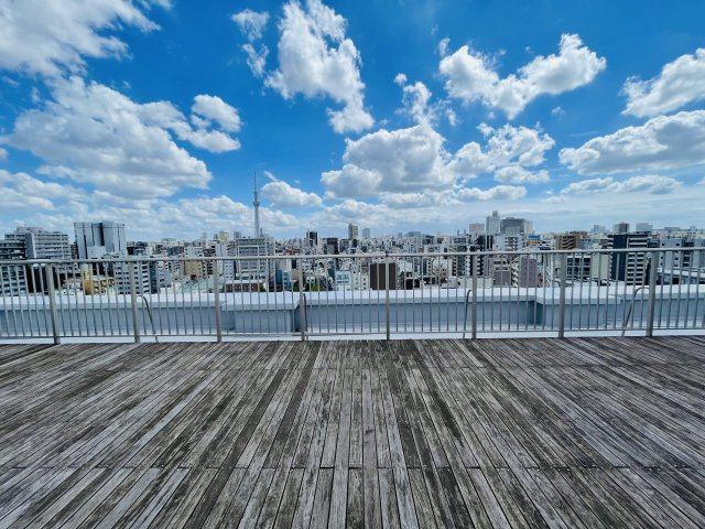 センチュリーハイツ御徒町モダニカのその他共用部分|スカイガーデン