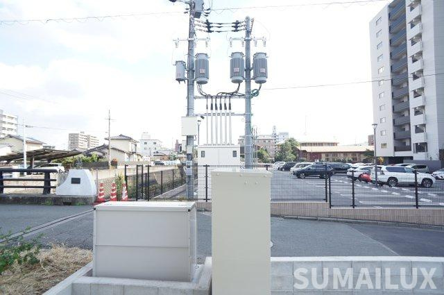 熊本市西区島崎２丁目のアパートの展望