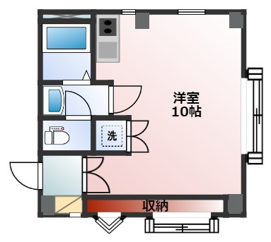 ハイクオリティマンションARAKIの間取り
