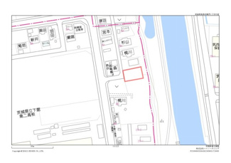 【区画図】 | 筑西市岡芹一丁目土地　104坪