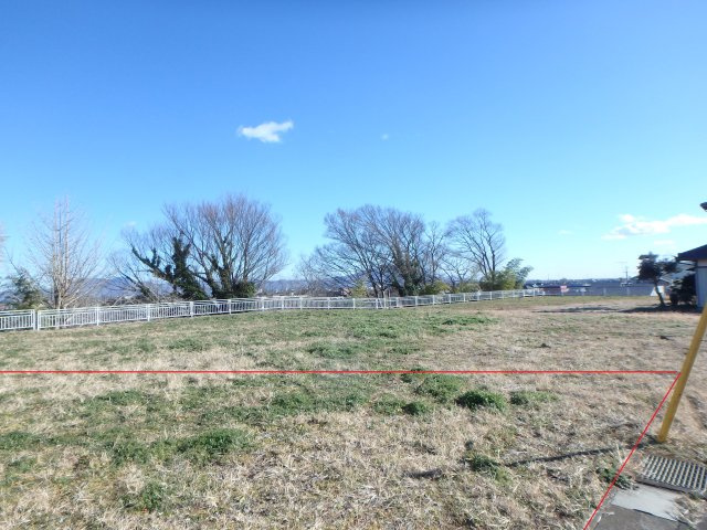 筑西市岡芹一丁目土地　104坪の外観