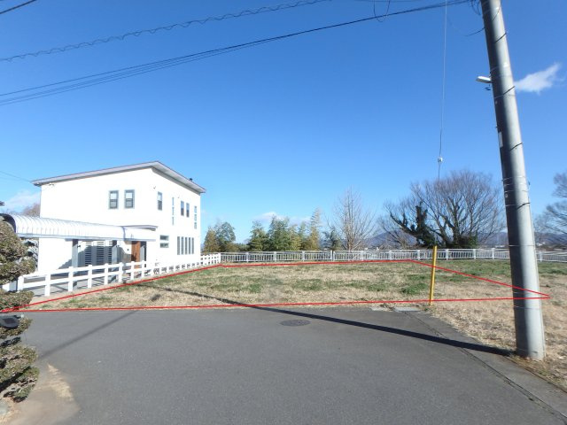 筑西市岡芹一丁目土地　104坪の外観