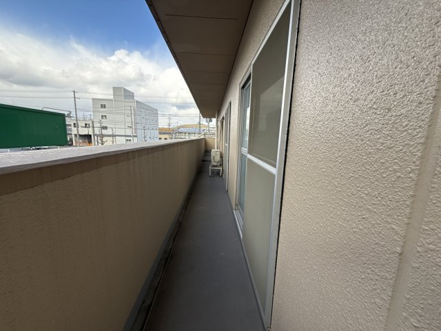 ハイライズ東雲のバルコニー