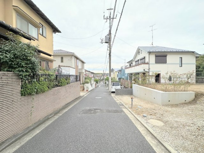 【前面道路含む現地写真】 | ◆◇今宿1丁目　建築条件なし売地◇◆ | ◆土・日・祝日は、当社スタッフによる現地案内会を実施しております。もちろん平日のご案内も可能です。お気軽にご相談ください！！